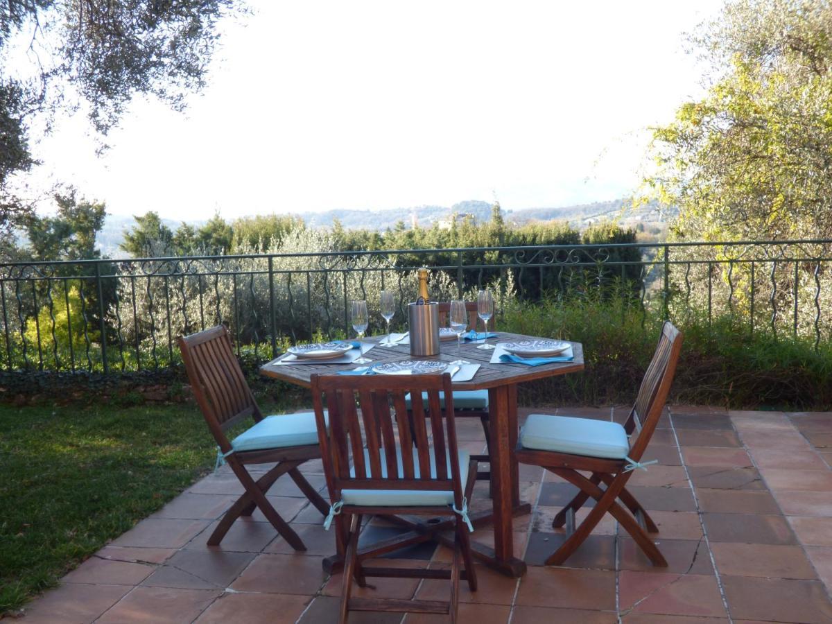 Apartment Cezanne With Heated Pool And Private Garden Chateauneuf-Grasse Eksteriør bilde