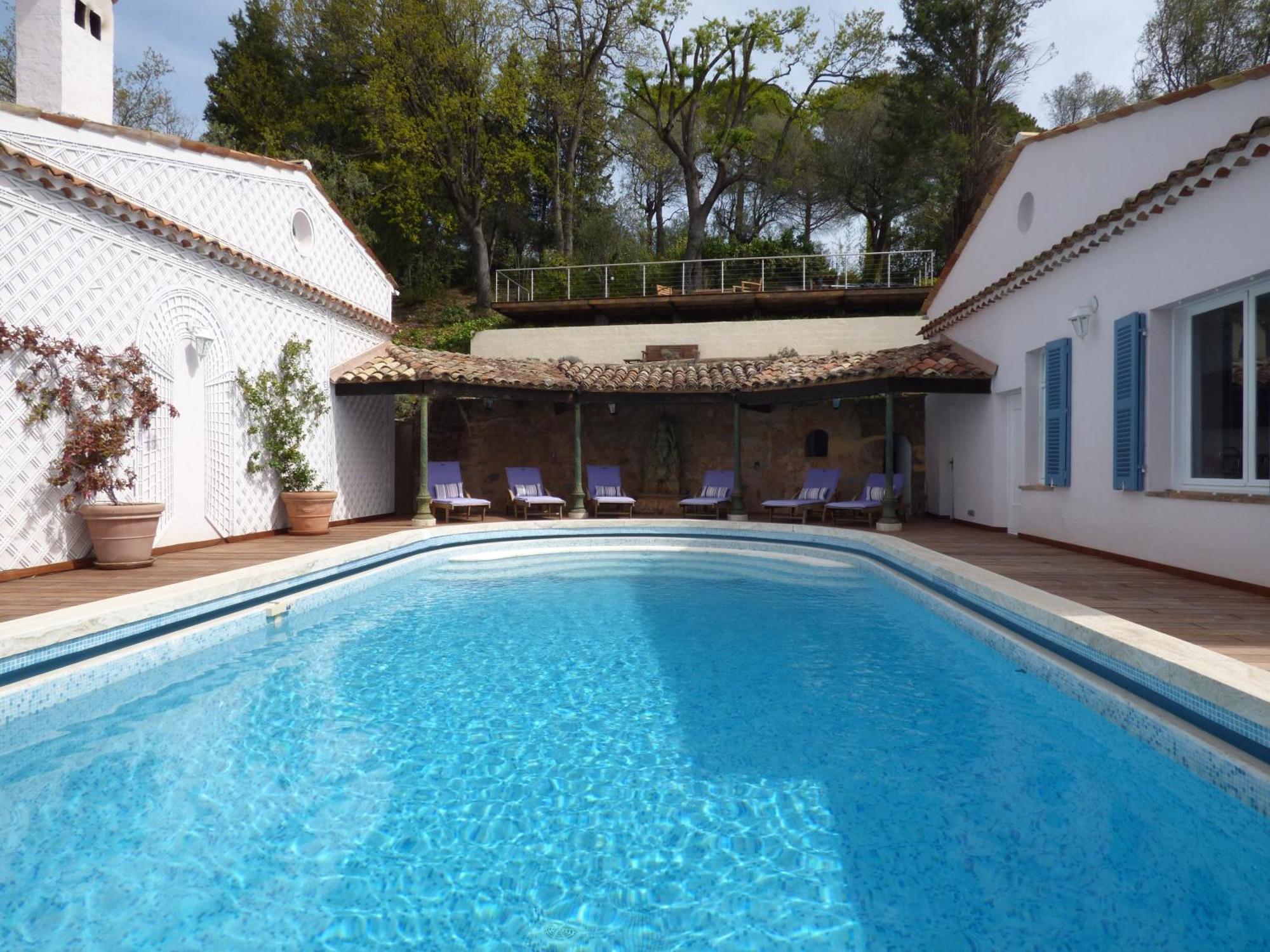 Apartment Cezanne With Heated Pool And Private Garden Chateauneuf-Grasse Eksteriør bilde