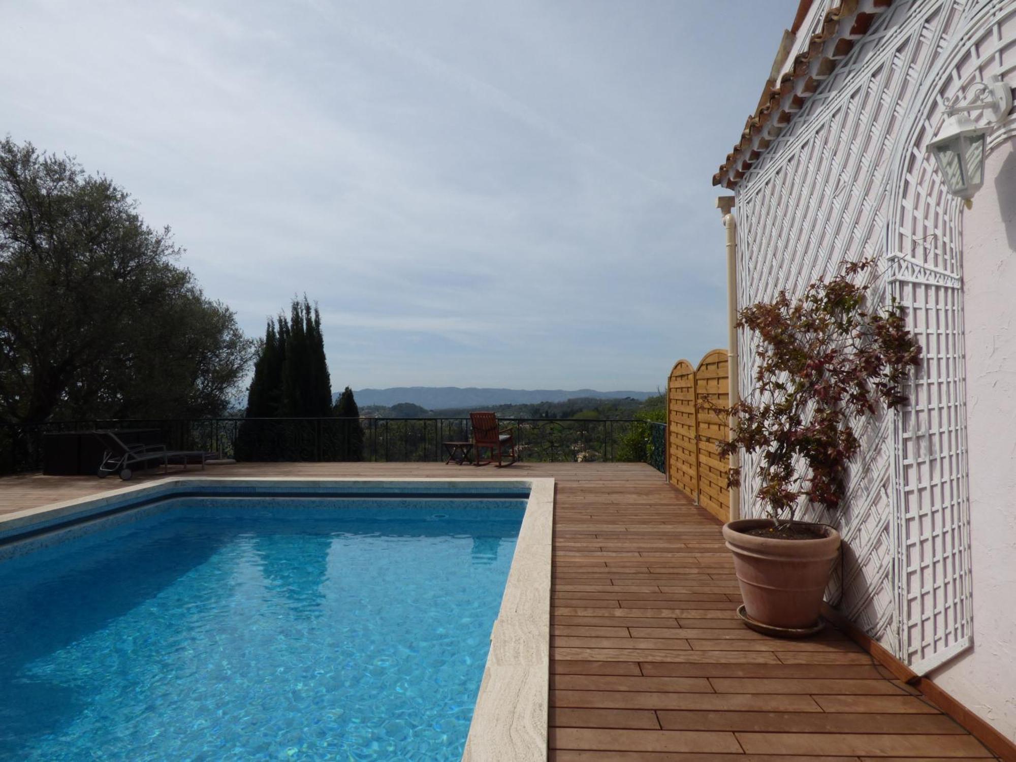 Apartment Cezanne With Heated Pool And Private Garden Chateauneuf-Grasse Eksteriør bilde