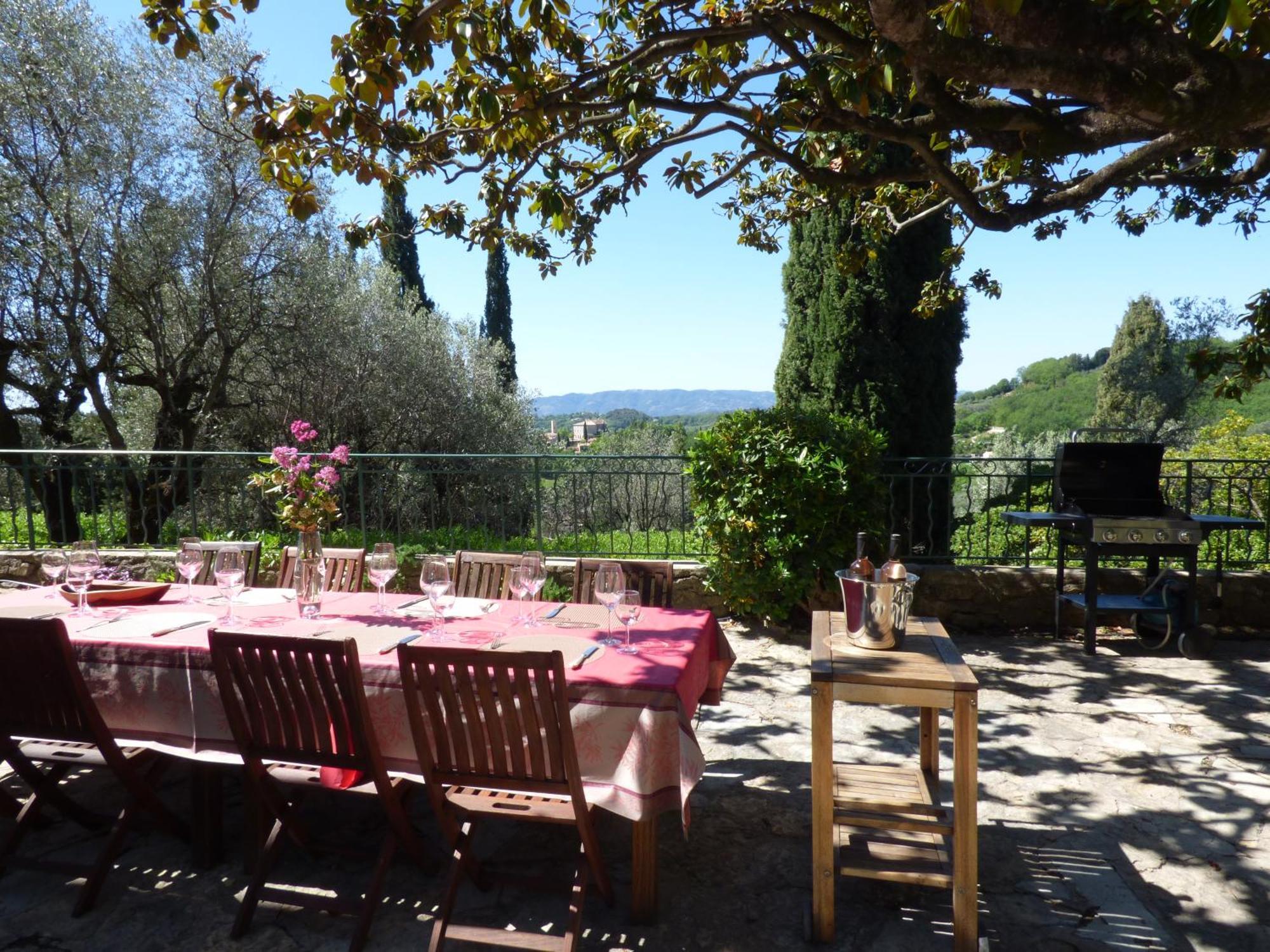 Apartment Cezanne With Heated Pool And Private Garden Chateauneuf-Grasse Eksteriør bilde
